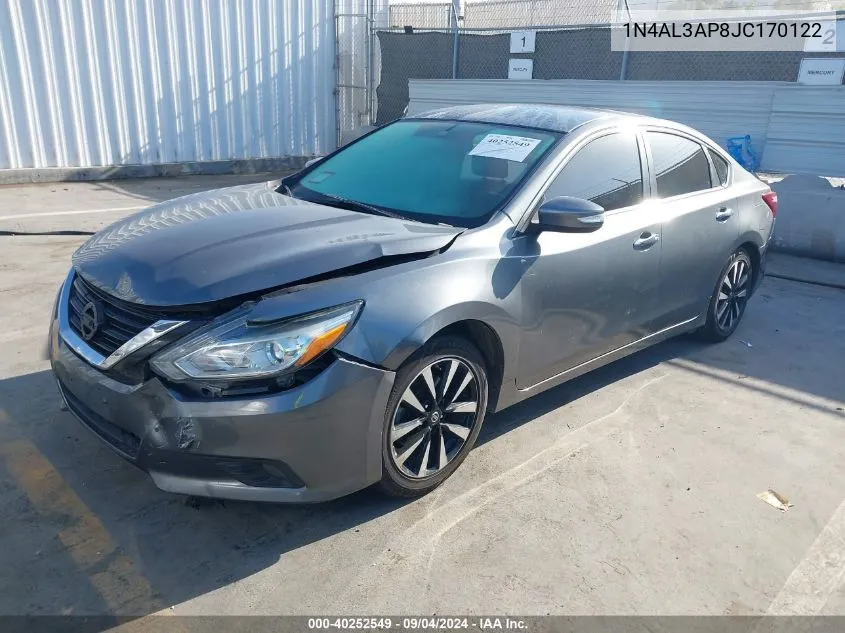 1N4AL3AP8JC170122 2018 Nissan Altima 2.5/S/Sv/Sl/Sr