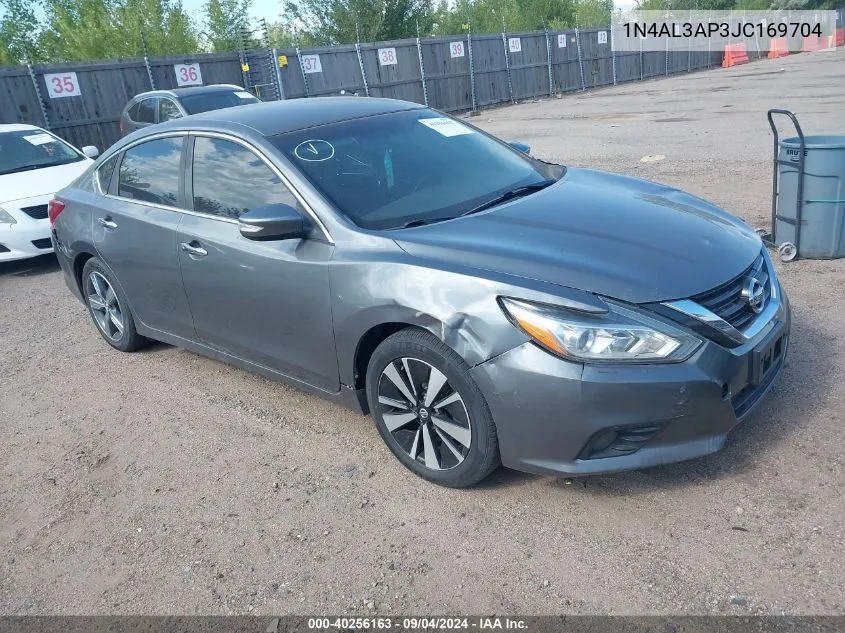 2018 Nissan Altima 2.5 Sl VIN: 1N4AL3AP3JC169704 Lot: 40256163