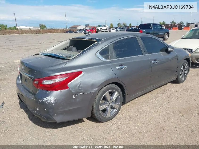 2018 Nissan Altima 2.5 Sl VIN: 1N4AL3AP3JC169704 Lot: 40256163