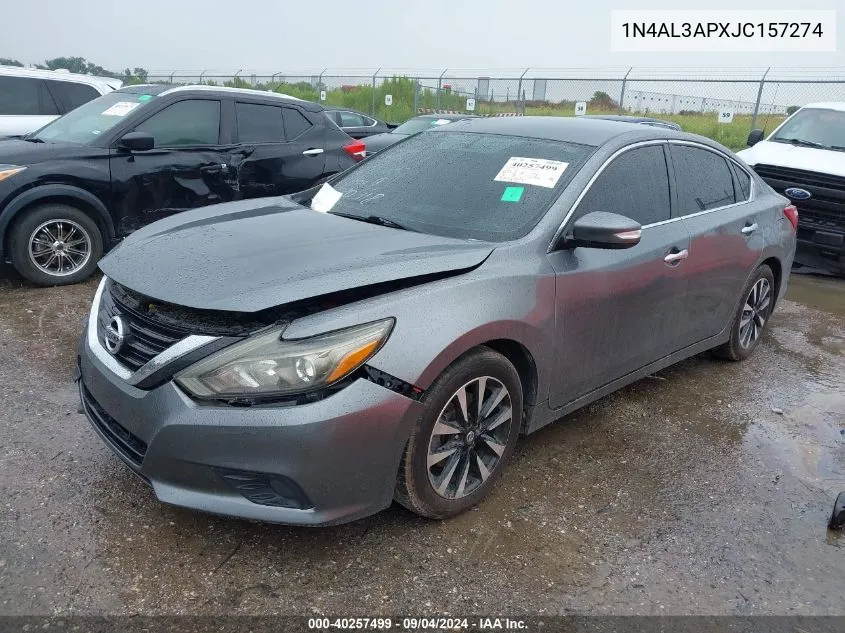 1N4AL3APXJC157274 2018 Nissan Altima 2.5/S/Sv/Sl/Sr