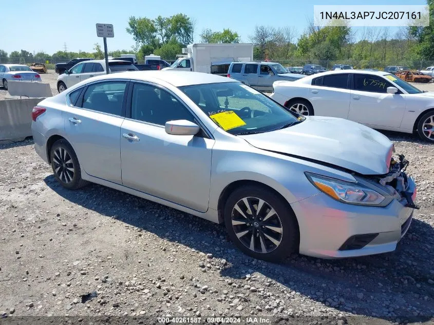 2018 Nissan Altima 2.5 Sv VIN: 1N4AL3AP7JC207161 Lot: 40261587