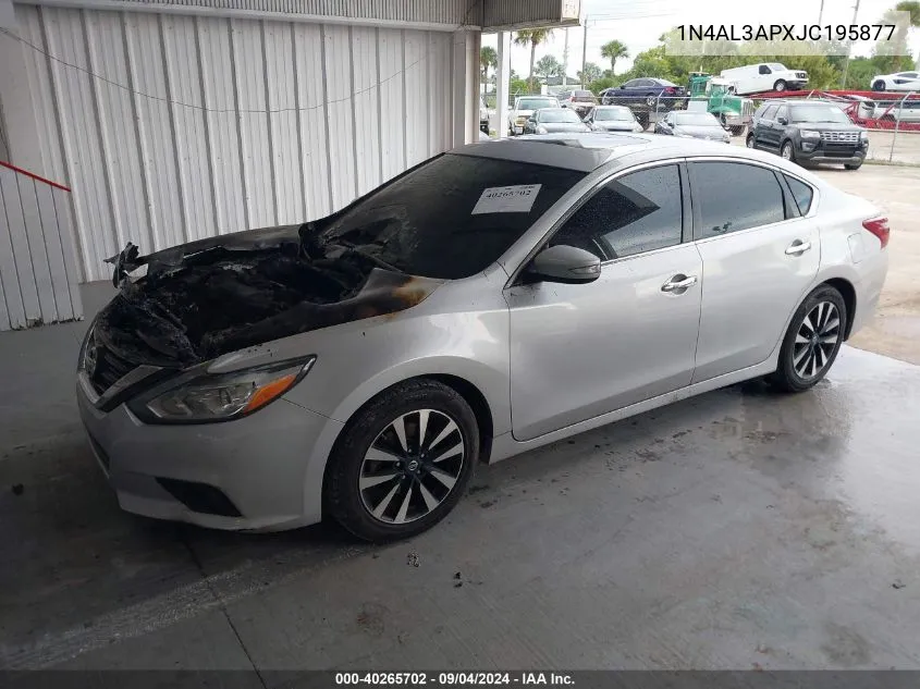 1N4AL3APXJC195877 2018 Nissan Altima 2.5 Sv