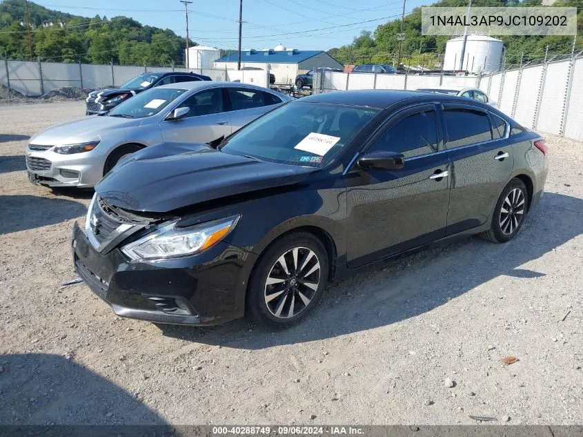 2018 Nissan Altima 2.5 Sv VIN: 1N4AL3AP9JC109202 Lot: 40288749