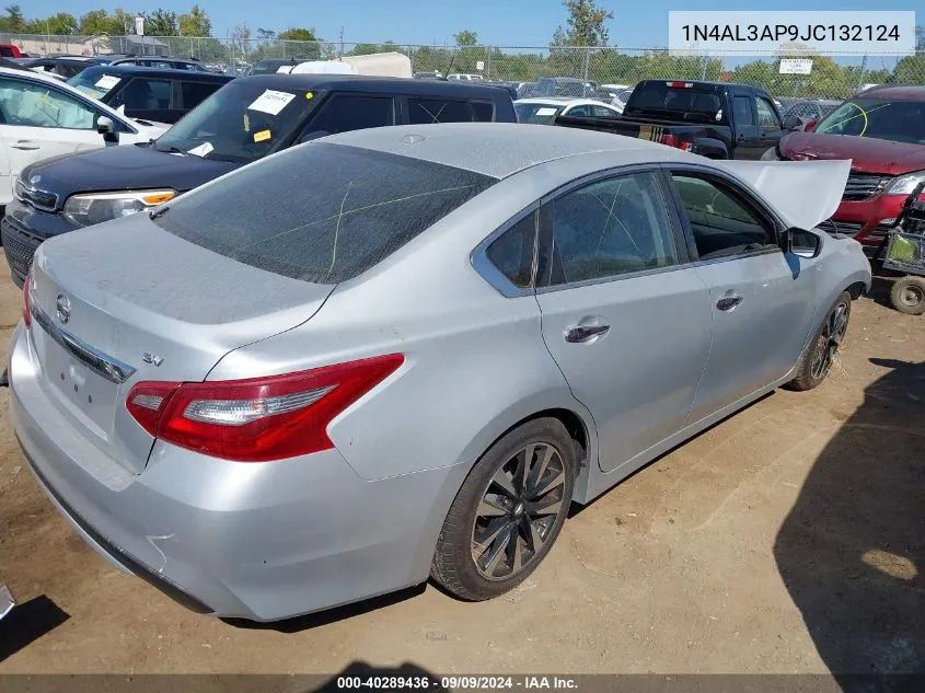 2018 Nissan Altima 2.5 Sv VIN: 1N4AL3AP9JC132124 Lot: 40289436