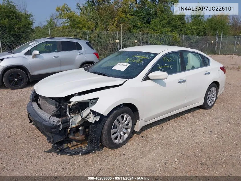 2018 Nissan Altima 2.5 S VIN: 1N4AL3AP7JC226101 Lot: 40289605