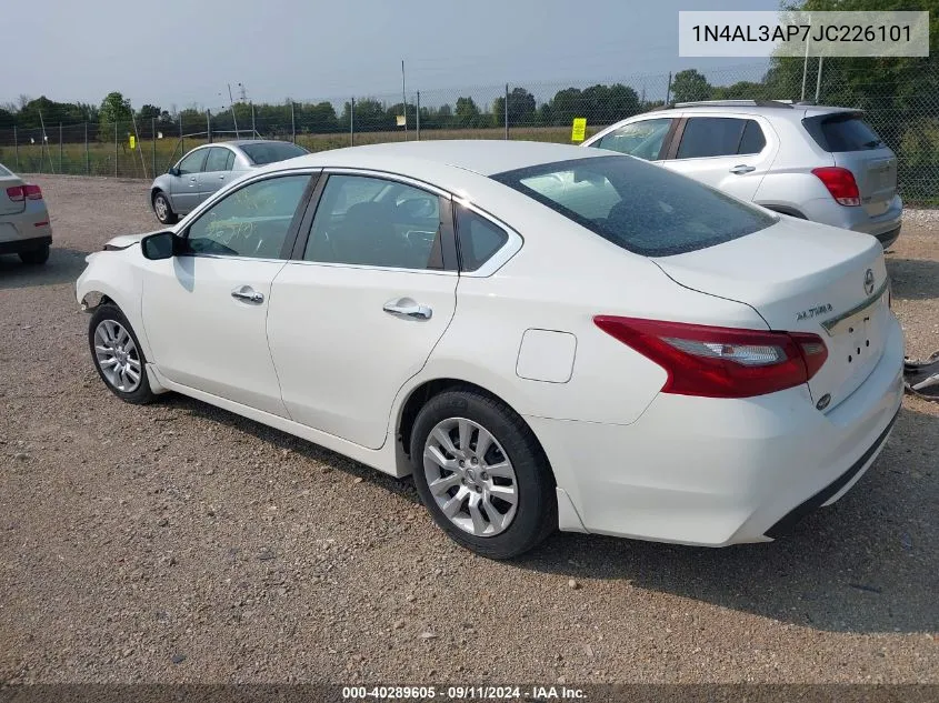 2018 Nissan Altima 2.5 S VIN: 1N4AL3AP7JC226101 Lot: 40289605