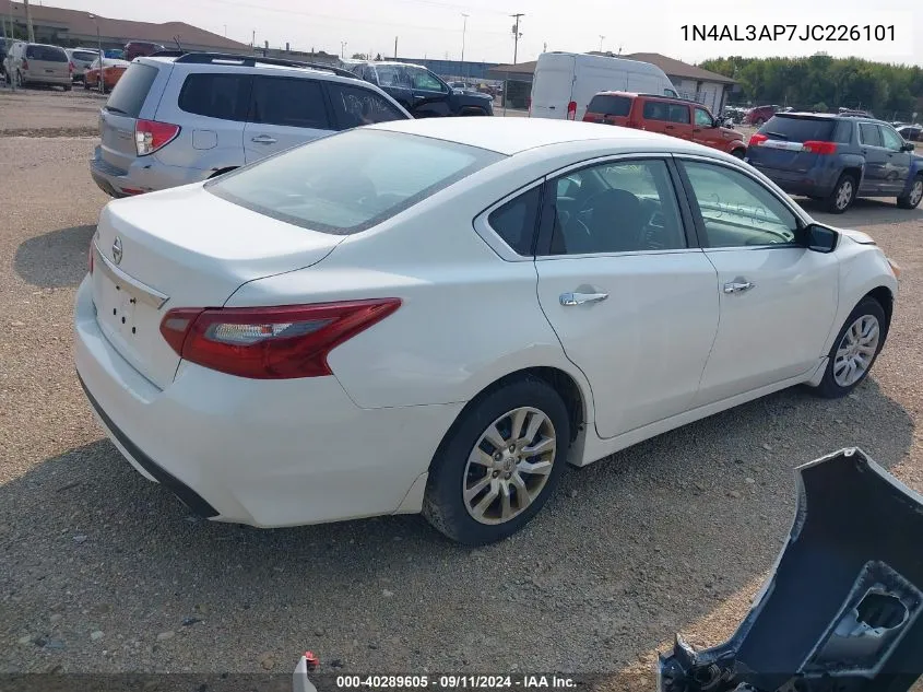 2018 Nissan Altima 2.5 S VIN: 1N4AL3AP7JC226101 Lot: 40289605