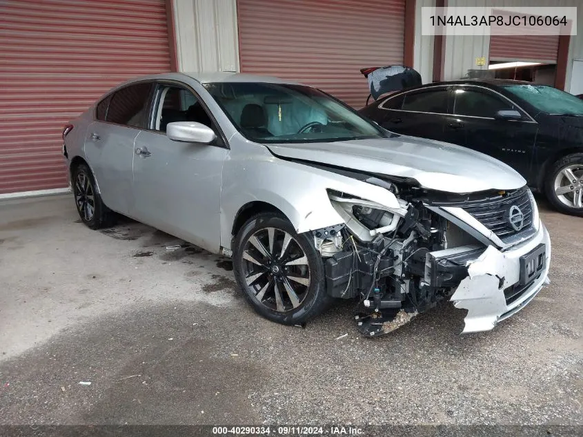 1N4AL3AP8JC106064 2018 Nissan Altima 2.5 Sv