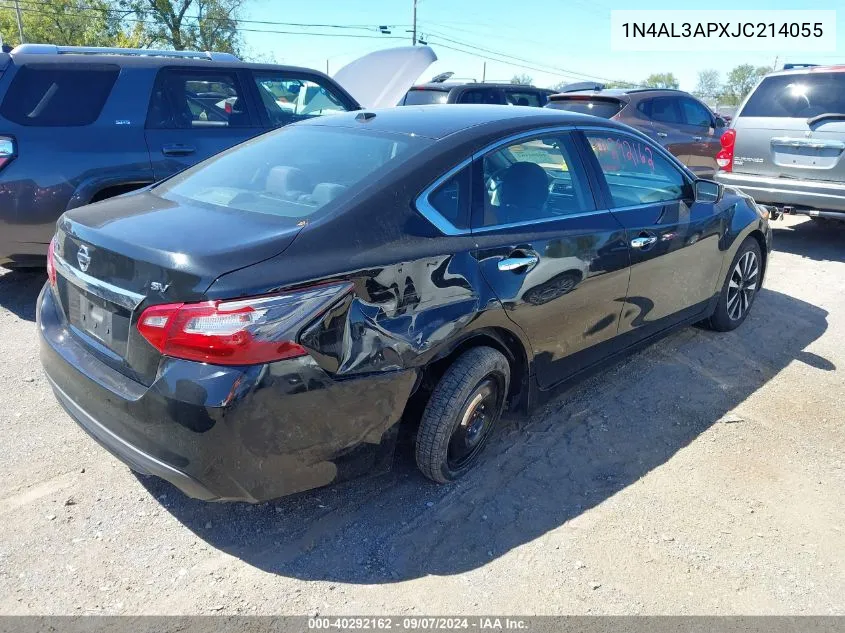 2018 Nissan Altima 2.5 Sv VIN: 1N4AL3APXJC214055 Lot: 40292162