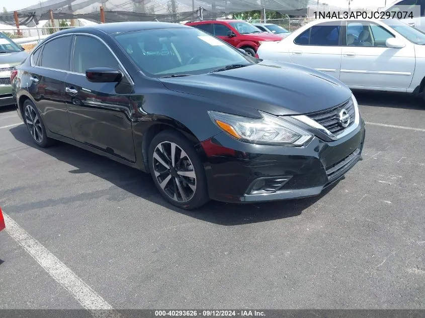 2018 Nissan Altima 2.5 Sr VIN: 1N4AL3AP0JC297074 Lot: 40293626