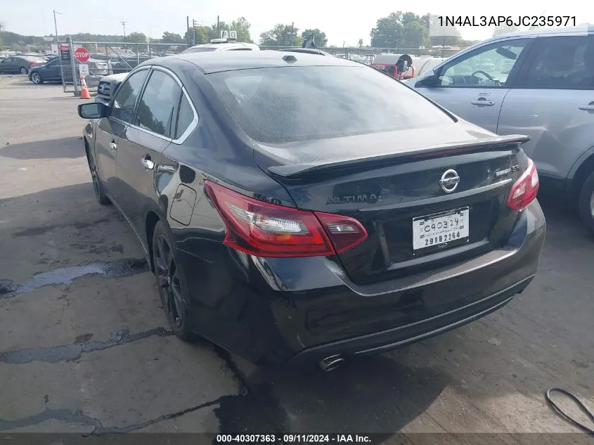 2018 Nissan Altima 2.5/S/Sv/Sl/Sr VIN: 1N4AL3AP6JC235971 Lot: 40307363