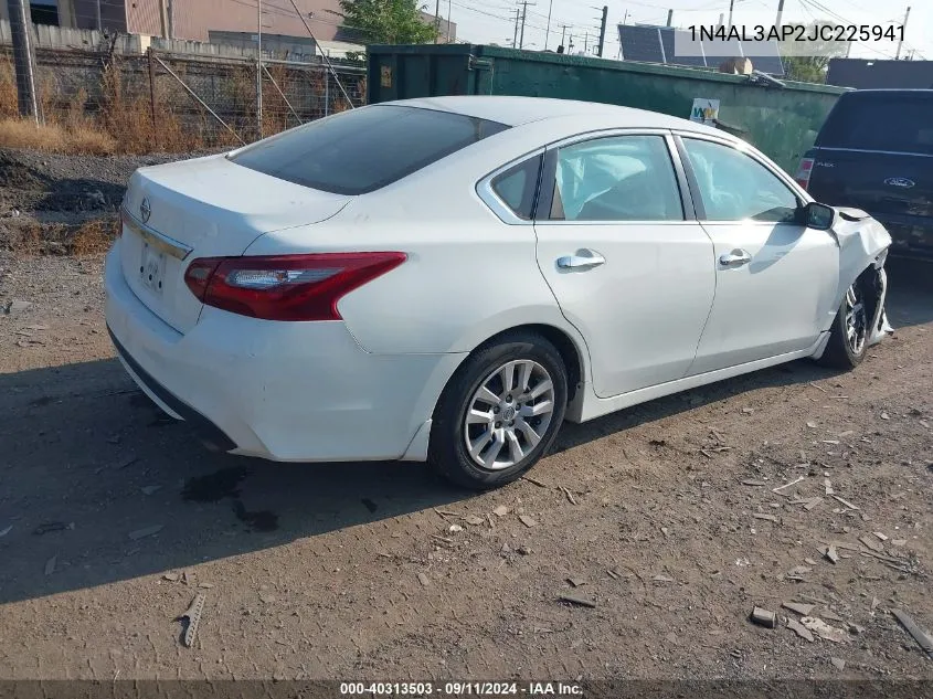 1N4AL3AP2JC225941 2018 Nissan Altima 2.5/S/Sv/Sl/Sr