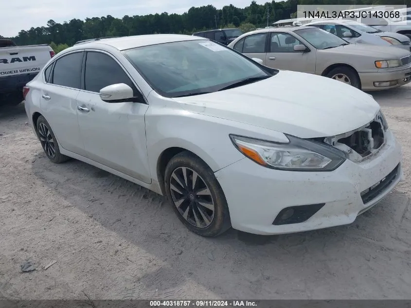 2018 Nissan Altima 2.5/S/Sv/Sl/Sr VIN: 1N4AL3AP3JC143068 Lot: 40318757