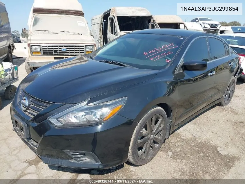 2018 Nissan Altima 2.5/S/Sv/Sl/Sr VIN: 1N4AL3AP3JC299854 Lot: 40326741