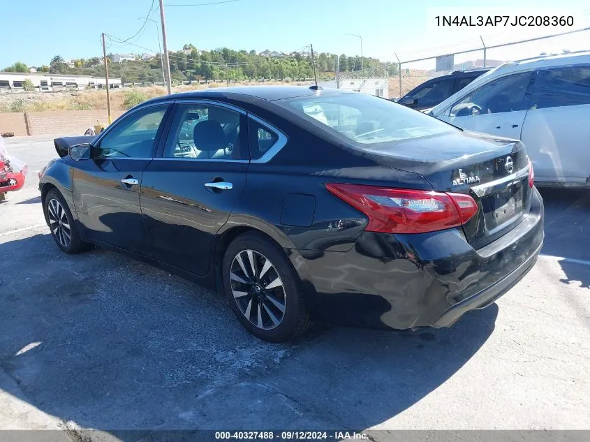 1N4AL3AP7JC208360 2018 Nissan Altima 2.5 Sv