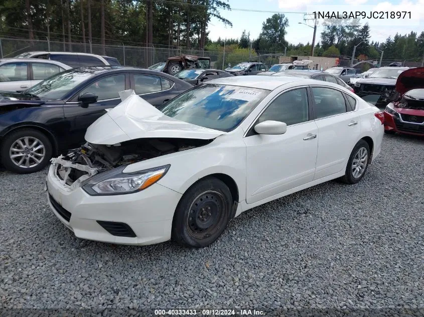 2018 Nissan Altima 2.5 S VIN: 1N4AL3AP9JC218971 Lot: 40333433