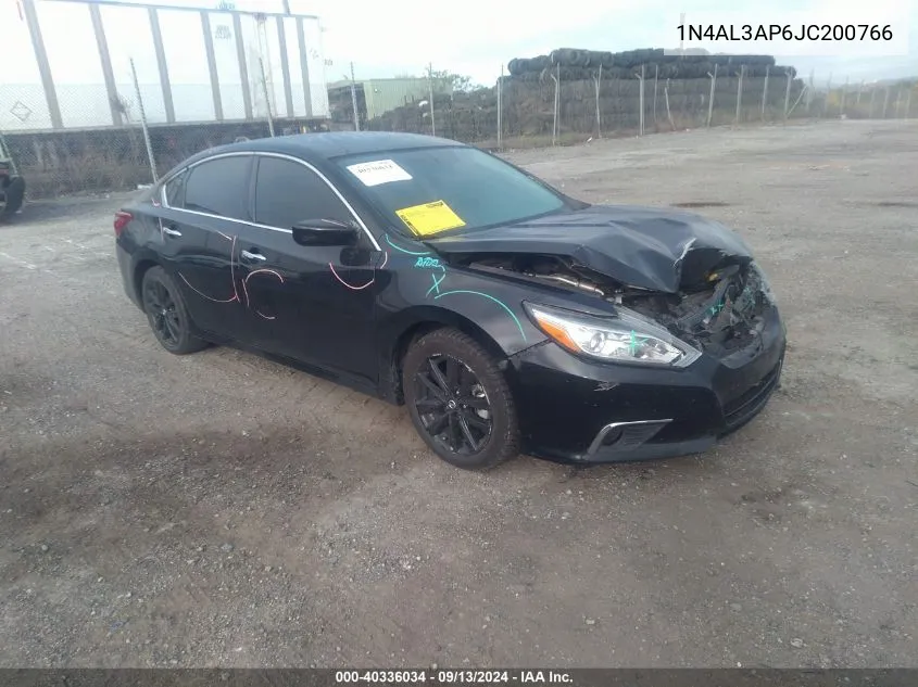 1N4AL3AP6JC200766 2018 Nissan Altima 2.5/S/Sv/Sl/Sr