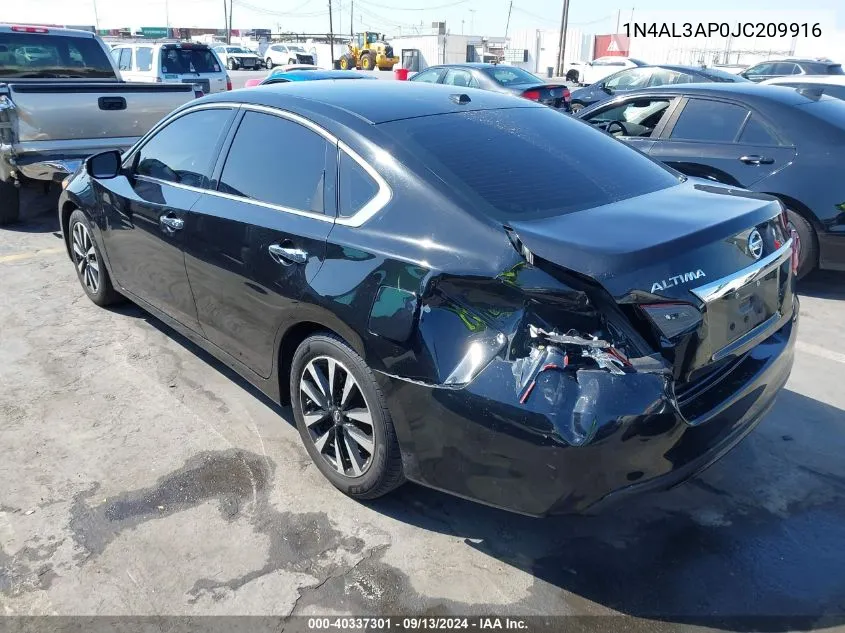 2018 Nissan Altima 2.5 Sl VIN: 1N4AL3AP0JC209916 Lot: 40337301