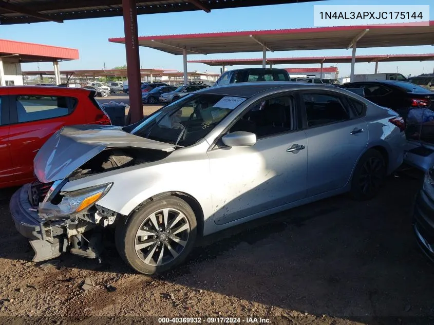 2018 Nissan Altima 2.5 Sv VIN: 1N4AL3APXJC175144 Lot: 40369932