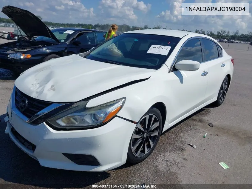 2018 Nissan Altima 2.5 Sv VIN: 1N4AL3APXJC198004 Lot: 40373164