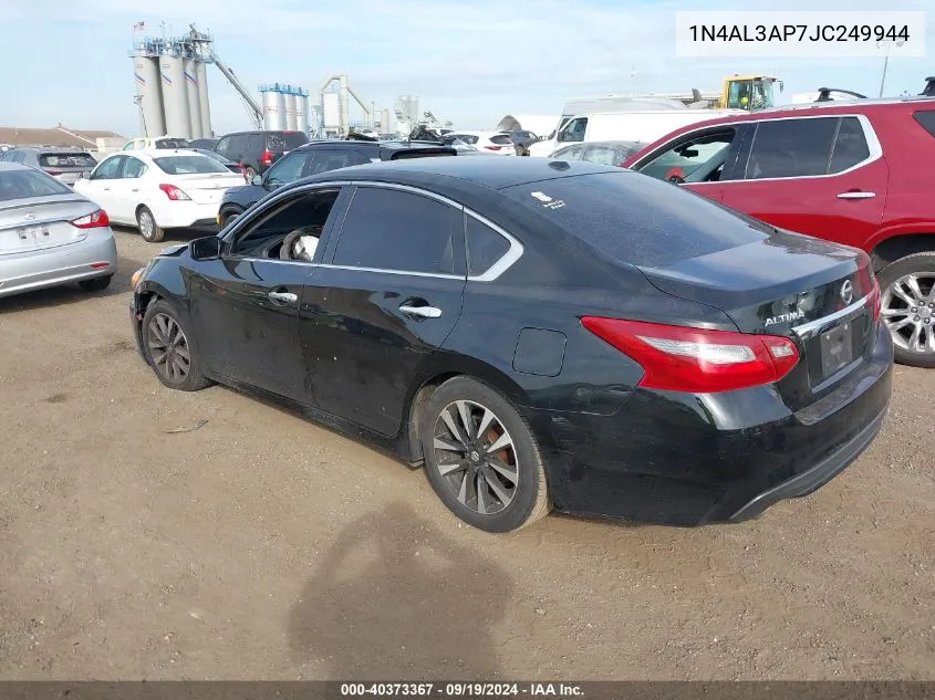 1N4AL3AP7JC249944 2018 Nissan Altima 2.5 Sv