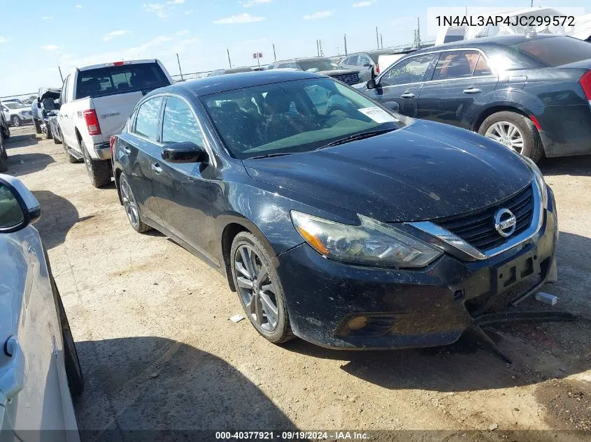 2018 Nissan Altima 2.5 Sr VIN: 1N4AL3AP4JC299572 Lot: 40377921