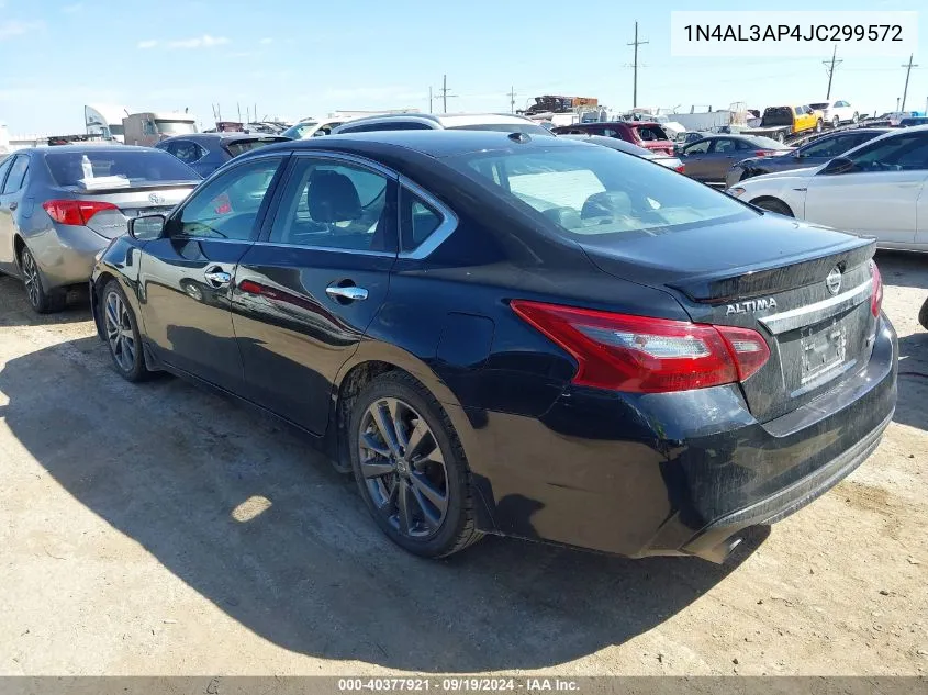 2018 Nissan Altima 2.5 Sr VIN: 1N4AL3AP4JC299572 Lot: 40377921