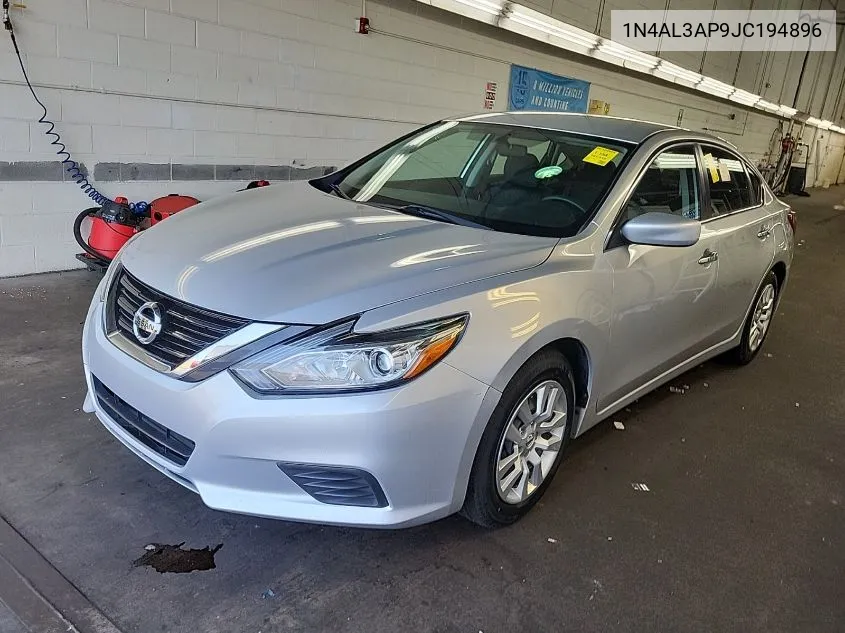 2018 Nissan Altima 2.5/S/Sv/Sl/Sr VIN: 1N4AL3AP9JC194896 Lot: 40379298