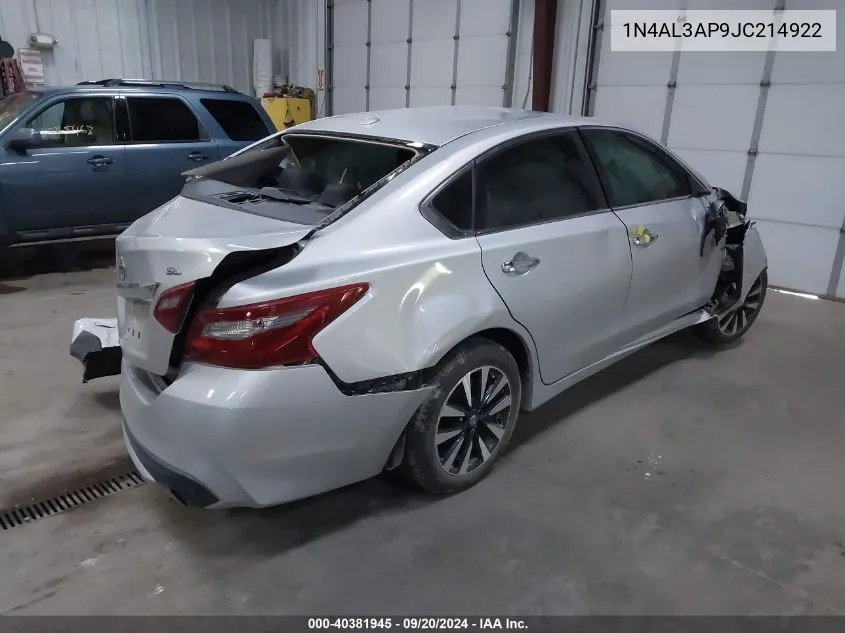 1N4AL3AP9JC214922 2018 Nissan Altima 2.5 Sl