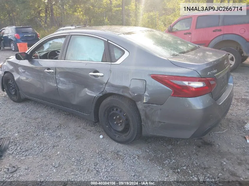 2018 Nissan Altima 2.5 S VIN: 1N4AL3AP9JC266714 Lot: 40384108