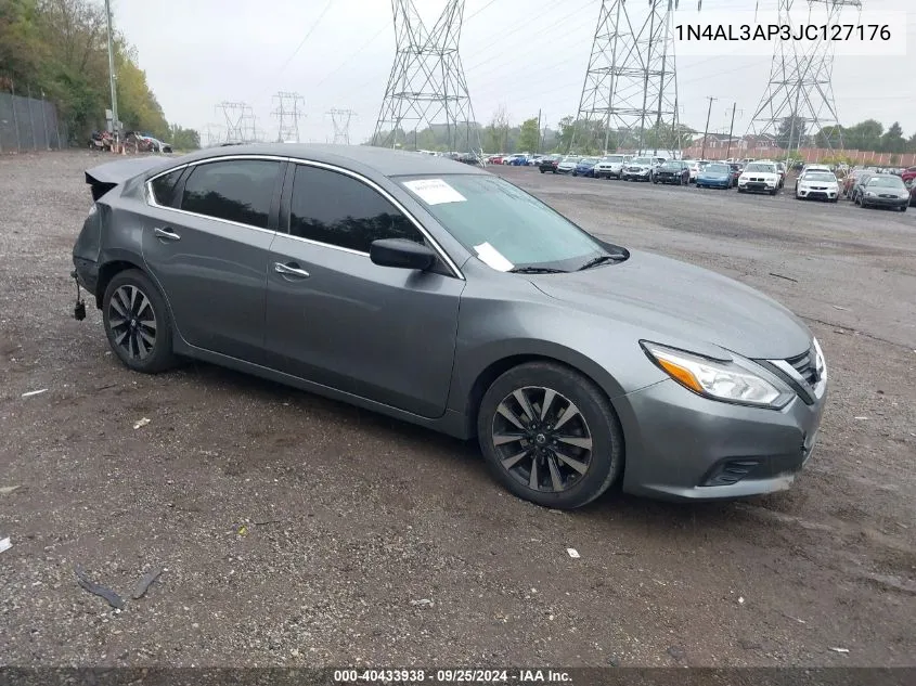 2018 Nissan Altima 2.5 Sv VIN: 1N4AL3AP3JC127176 Lot: 40433938