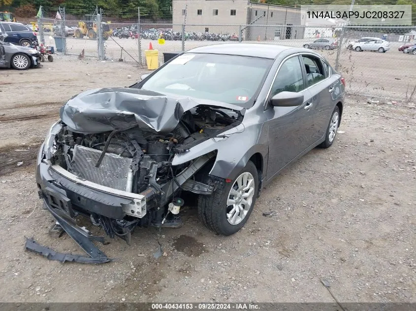 2018 Nissan Altima 2.5 S VIN: 1N4AL3AP9JC208327 Lot: 40434153