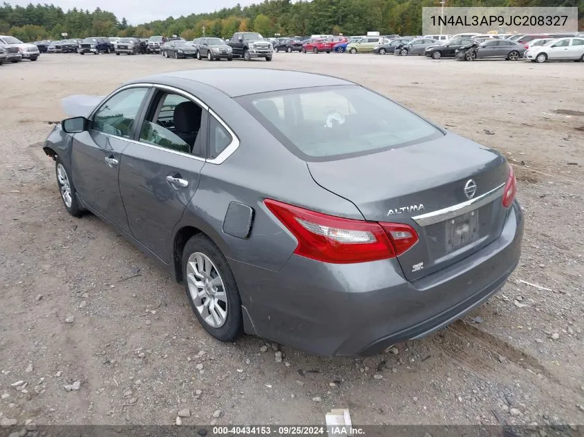 2018 Nissan Altima 2.5 S VIN: 1N4AL3AP9JC208327 Lot: 40434153