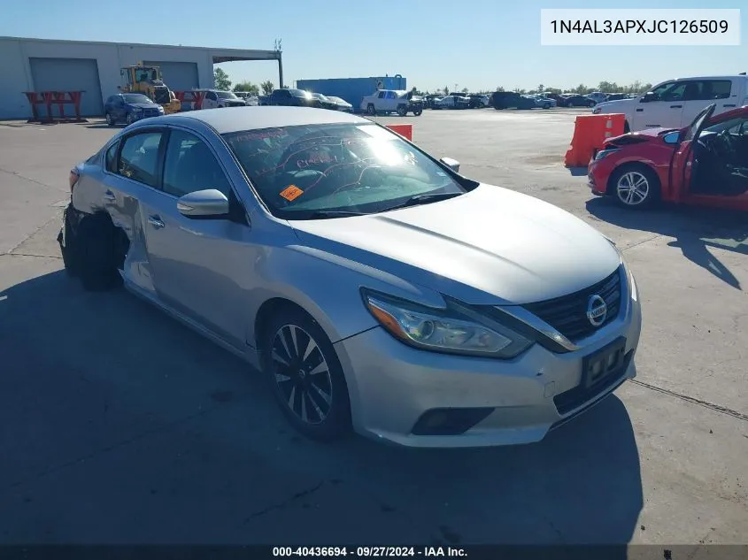 1N4AL3APXJC126509 2018 Nissan Altima 2.5 Sl