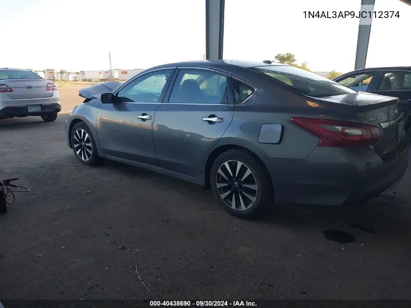 1N4AL3AP9JC112374 2018 Nissan Altima 2.5/S/Sv/Sl/Sr