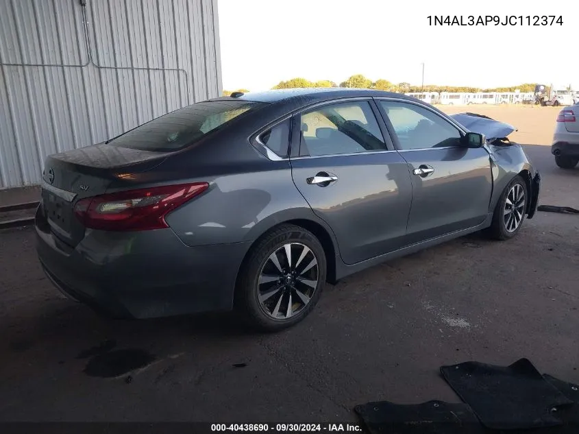 1N4AL3AP9JC112374 2018 Nissan Altima 2.5/S/Sv/Sl/Sr