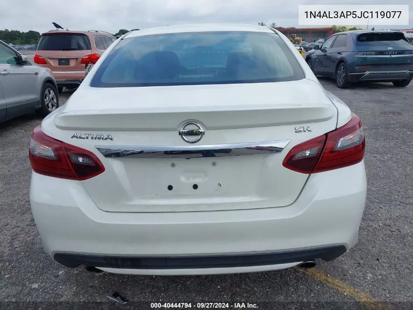 1N4AL3AP5JC119077 2018 Nissan Altima 2.5 Sr