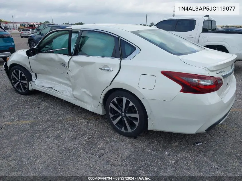 1N4AL3AP5JC119077 2018 Nissan Altima 2.5 Sr