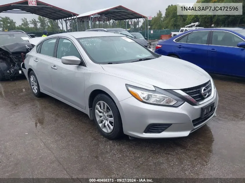 2018 Nissan Altima 2.5 S VIN: 1N4AL3AP7JC472596 Lot: 40458373