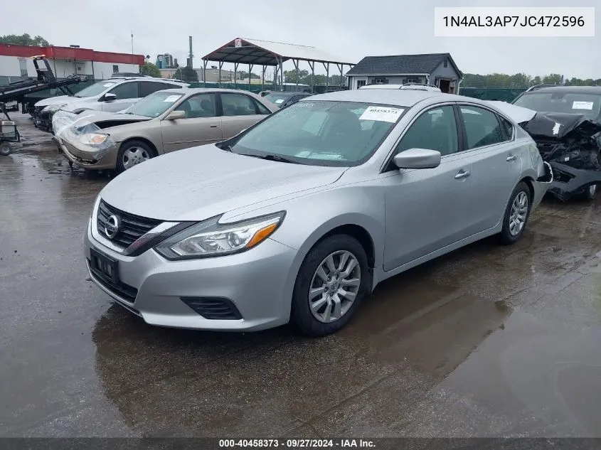 2018 Nissan Altima 2.5 S VIN: 1N4AL3AP7JC472596 Lot: 40458373