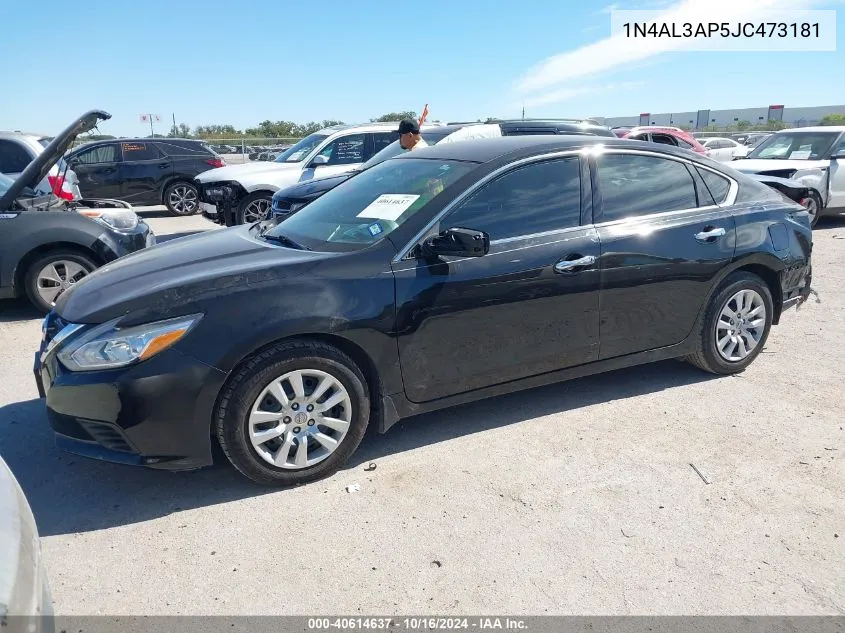 2018 Nissan Altima 2.5 S VIN: 1N4AL3AP5JC473181 Lot: 40614637