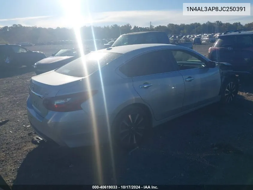 1N4AL3AP8JC250391 2018 Nissan Altima 2.5 Sv