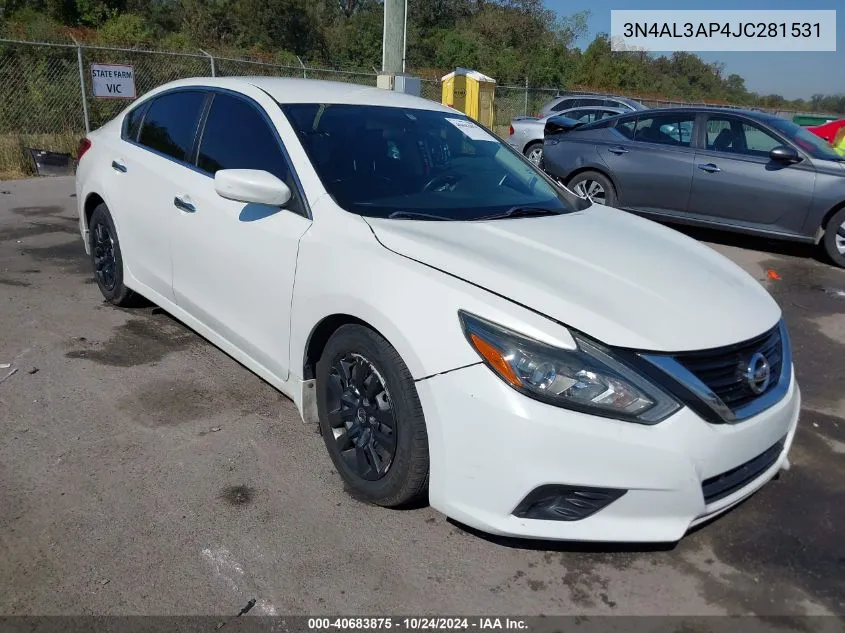 3N4AL3AP4JC281531 2018 Nissan Altima