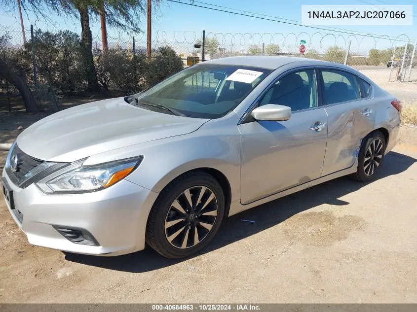 1N4AL3AP2JC207066 2018 Nissan Altima 2.5 Sv