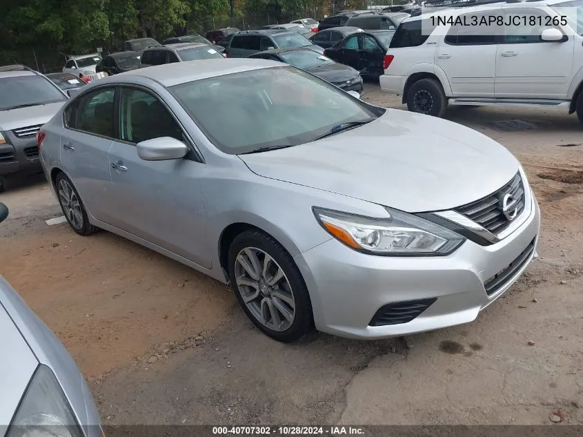 1N4AL3AP8JC181265 2018 Nissan Altima 2.5 S