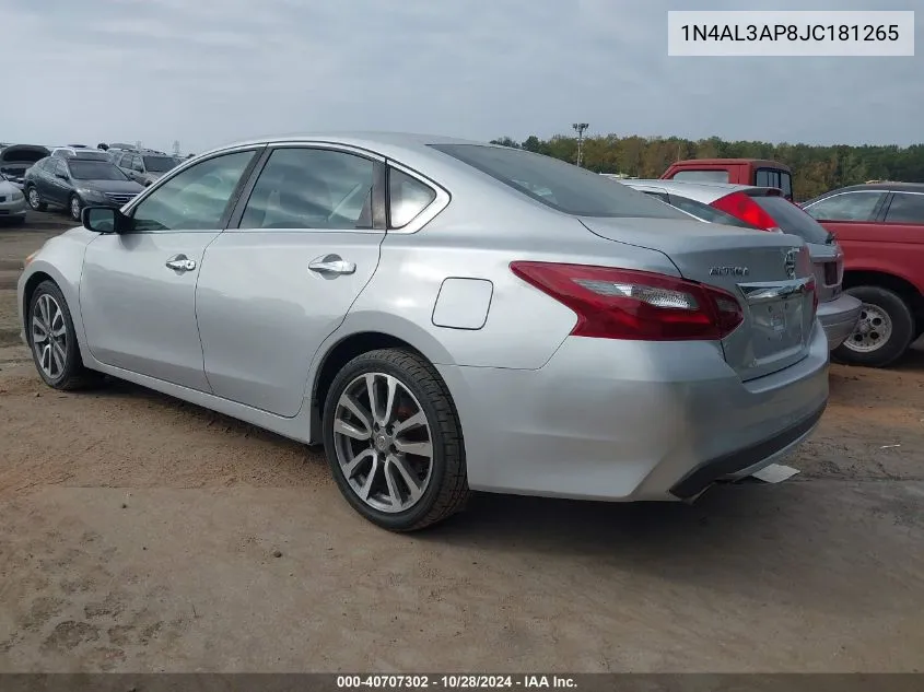 1N4AL3AP8JC181265 2018 Nissan Altima 2.5 S