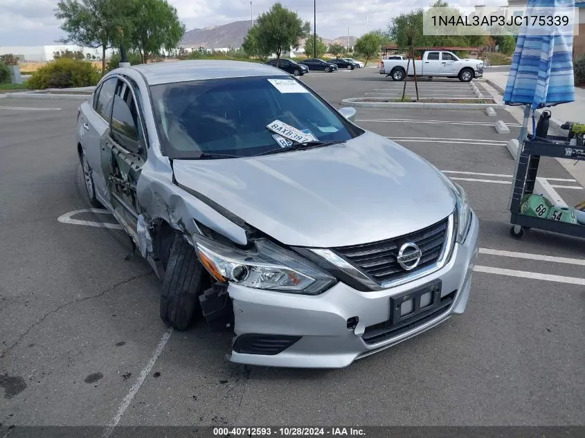 2018 Nissan Altima 2.5 S VIN: 1N4AL3AP3JC175339 Lot: 40712593