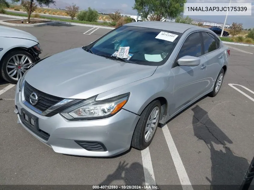 2018 Nissan Altima 2.5 S VIN: 1N4AL3AP3JC175339 Lot: 40712593