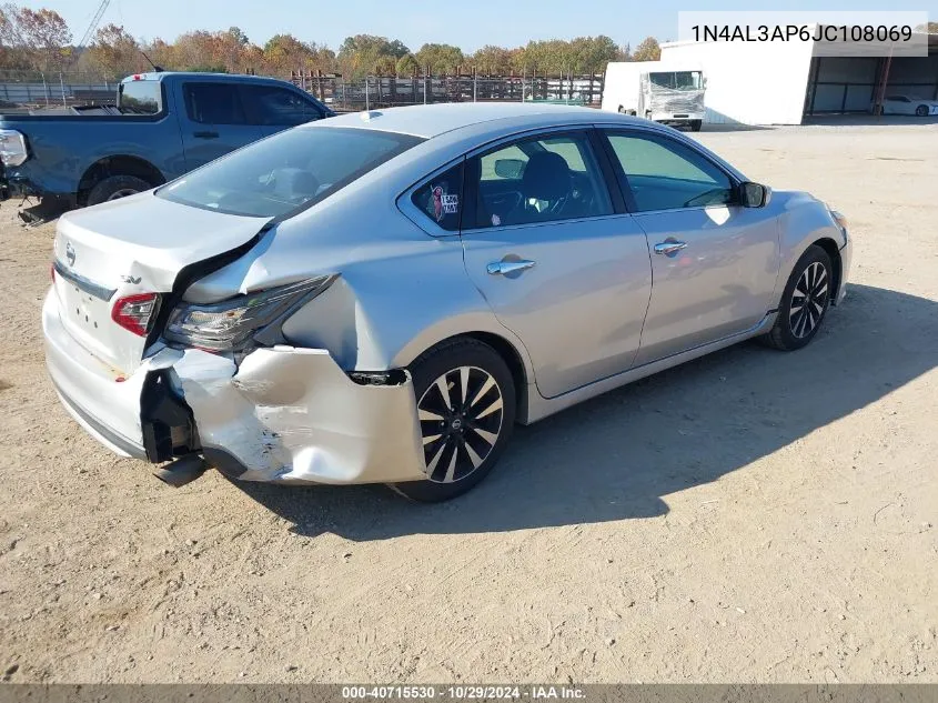 2018 Nissan Altima 2.5 Sv VIN: 1N4AL3AP6JC108069 Lot: 40715530