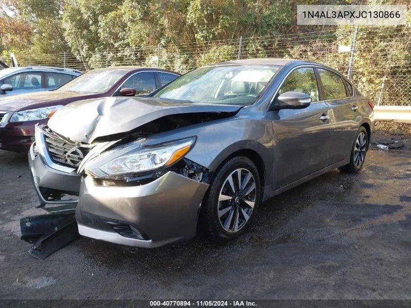 2018 Nissan Altima 2.5 Sl VIN: 1N4AL3APXJC130866 Lot: 40770894